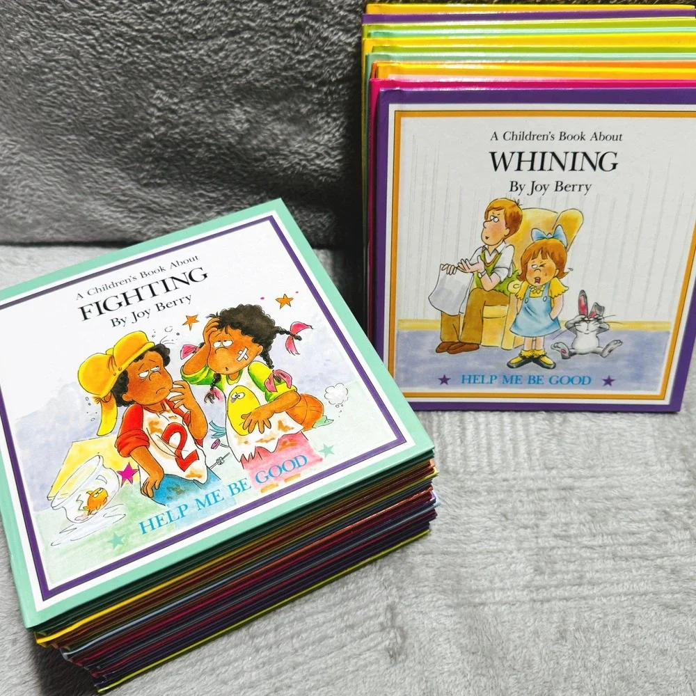 Joy Berry Help Me Be Good Lot 25 Grolier HC Child Behavior Books Homeschool